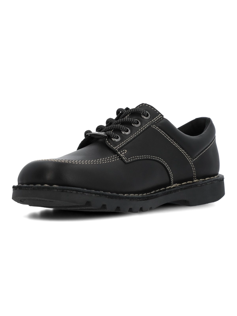 ZAPATO ESCOLAR CUERO NIÑA BRAVI NEGRO HUSH PUPPIES KIDS - 5