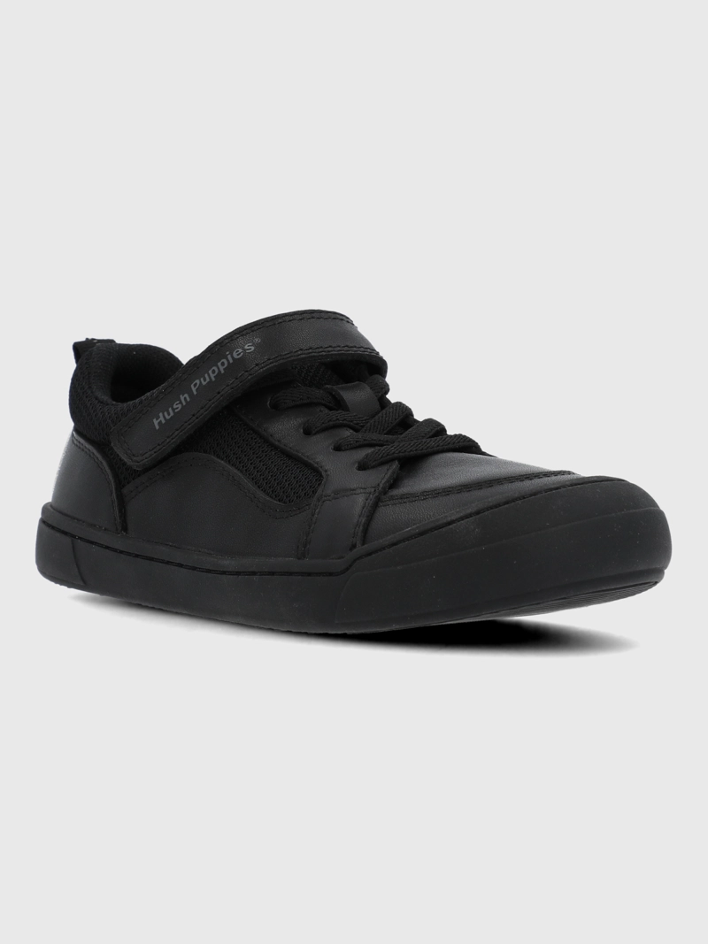 ZAPATO ESCOLAR CUERO NIÑO FLEXU NEGRO HUSH PUPPIES KIDS - 2
