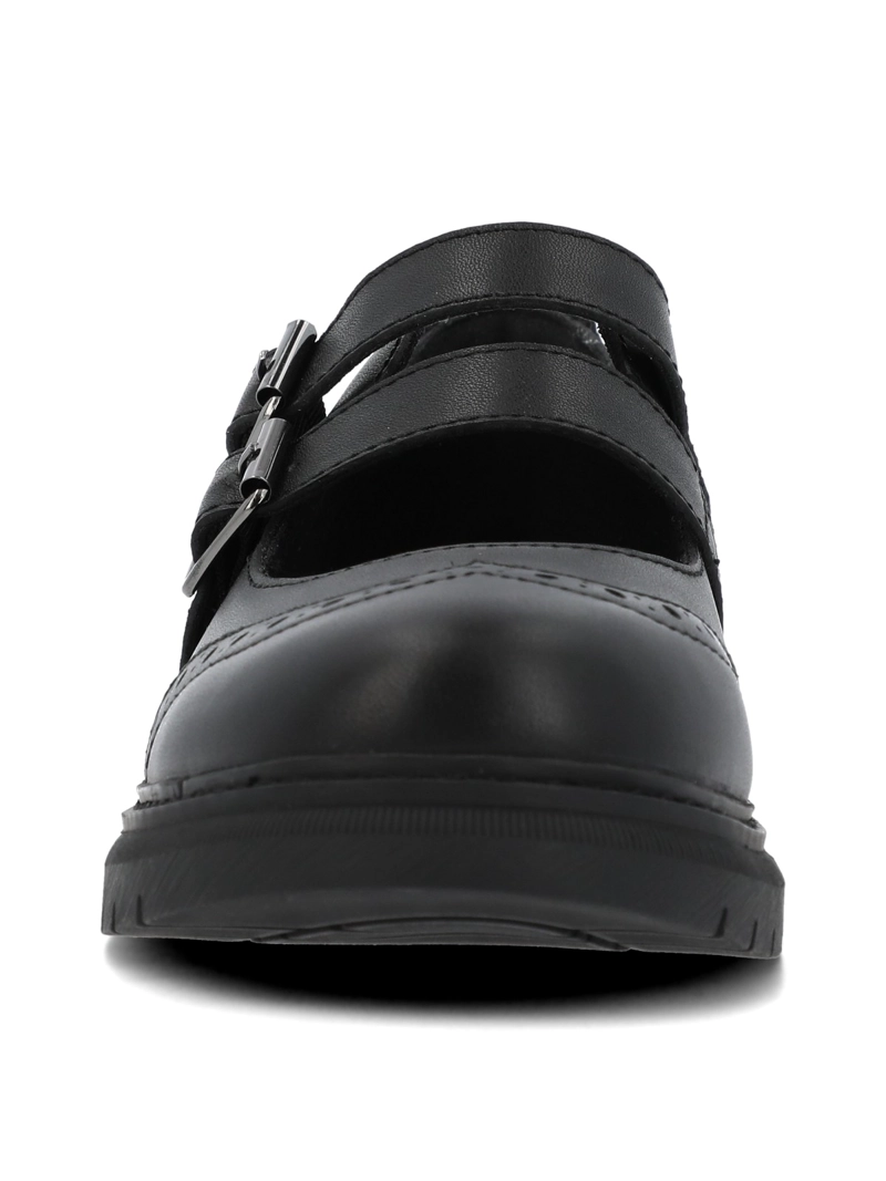 GUILLERMINA ESCOLAR CUERO NIÑA CARLA NEGRO HUSH PUPPIES KIDS - 4