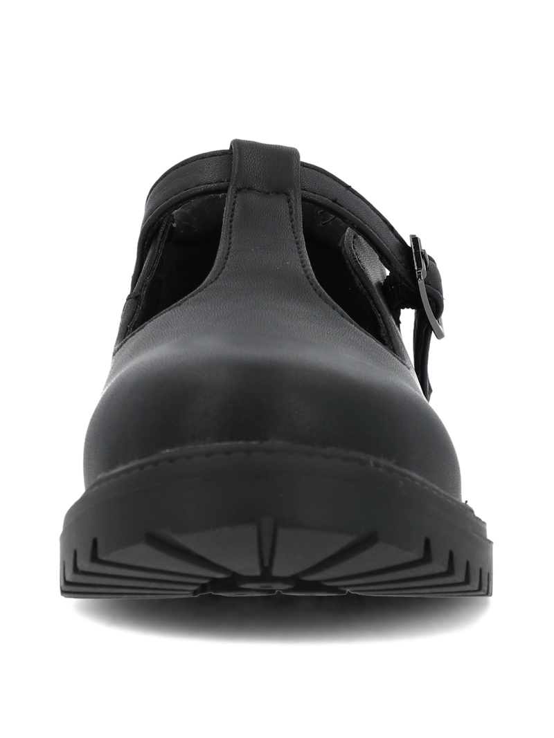 GUILLERMINA ESCOLAR CUERO NIÑA CANNI NEGRO HUSH PUPPIES KIDS - 4