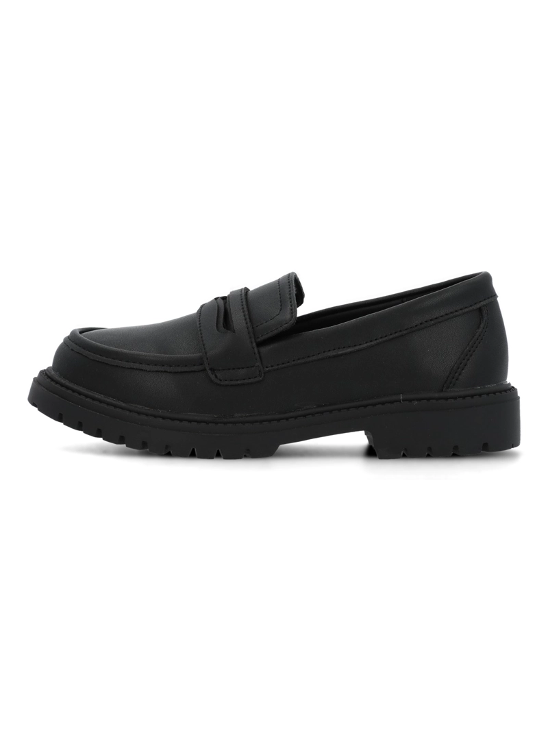 MOCASIN ESCOLAR CUERO NIÑA RISS NEGRO HUSH PUPPIES KIDS - 6