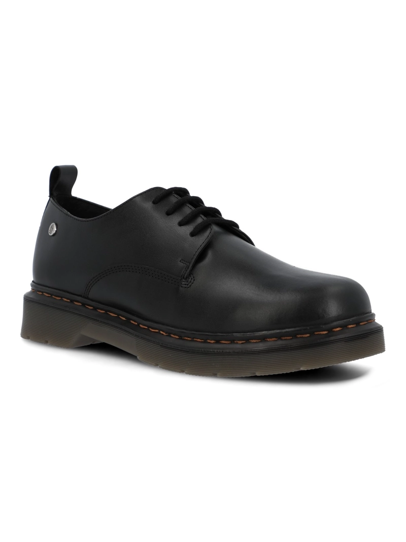 ZAPATO ESCOLAR CUERO NIÑA ALLIE NEGRO HUSH PUPPIES KIDS - 2