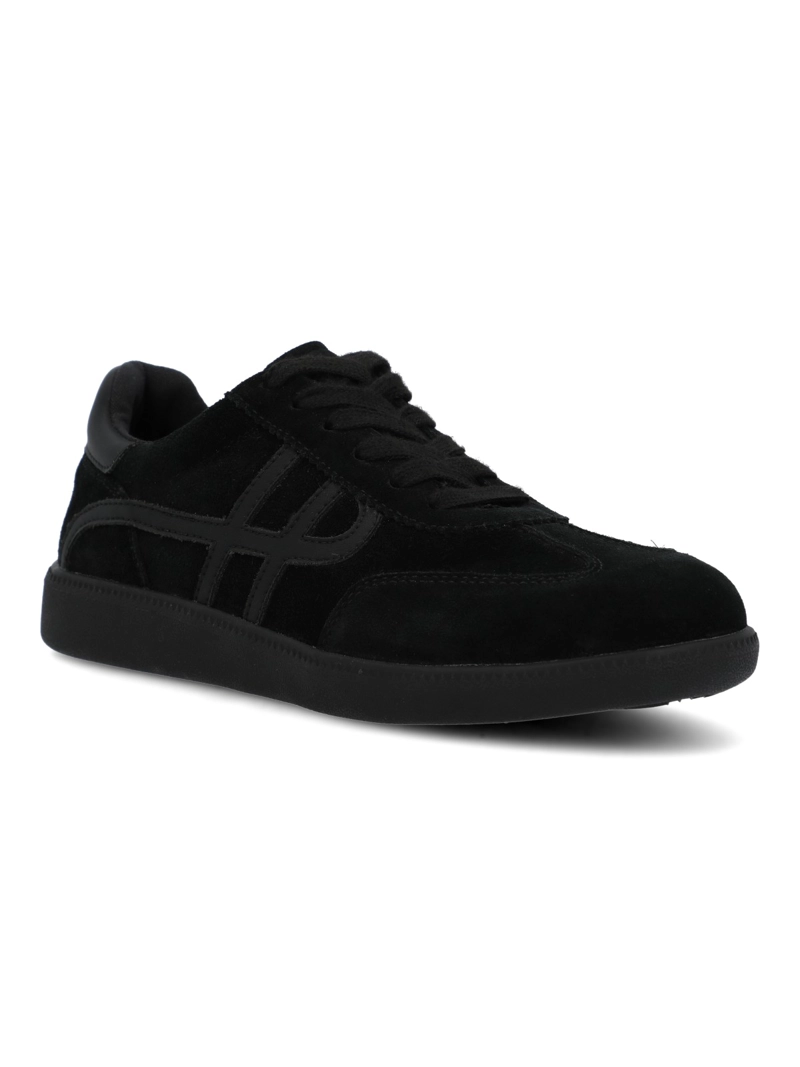 ZAPATILLA ESCOLAR CUERO NIÑO BOREO NEGRO HUSH PUPPIES KIDS - 2