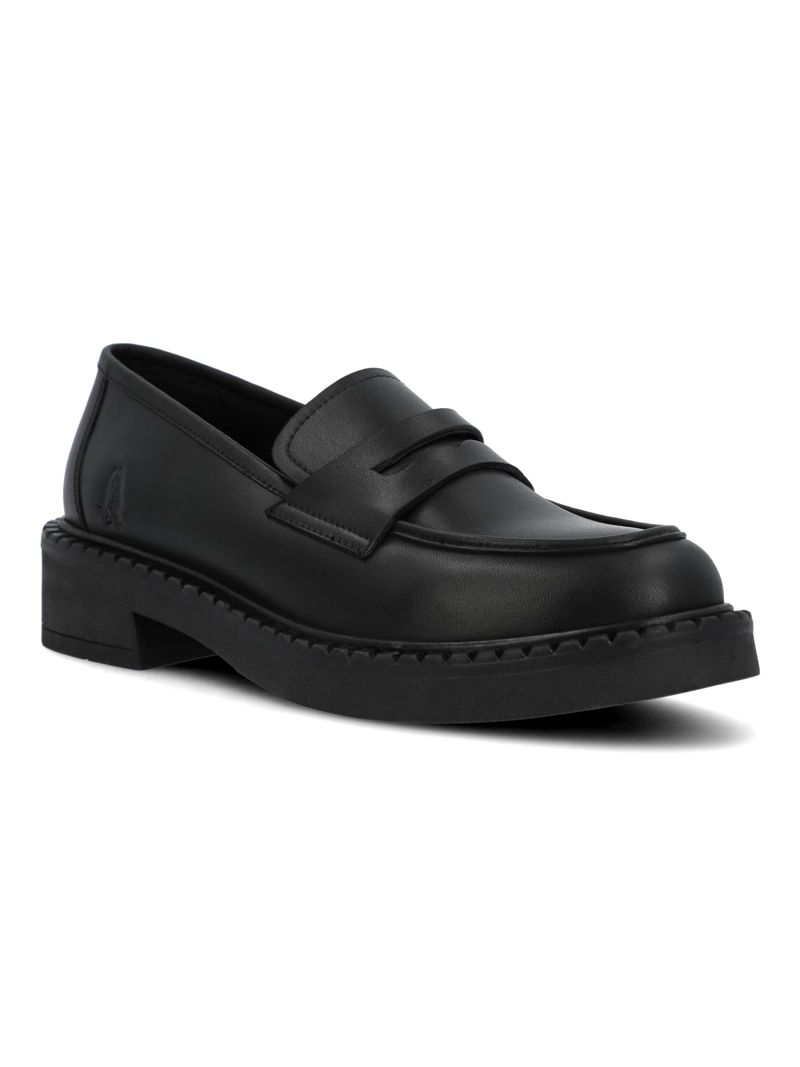 MOCASIN ESCOLAR CUERO NIÑA MANDY NEGRO HUSH PUPPIES KIDS - 2