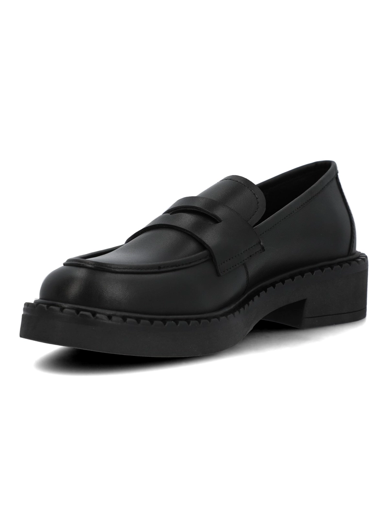 MOCASIN ESCOLAR CUERO NIÑA MANDY NEGRO HUSH PUPPIES KIDS - 5