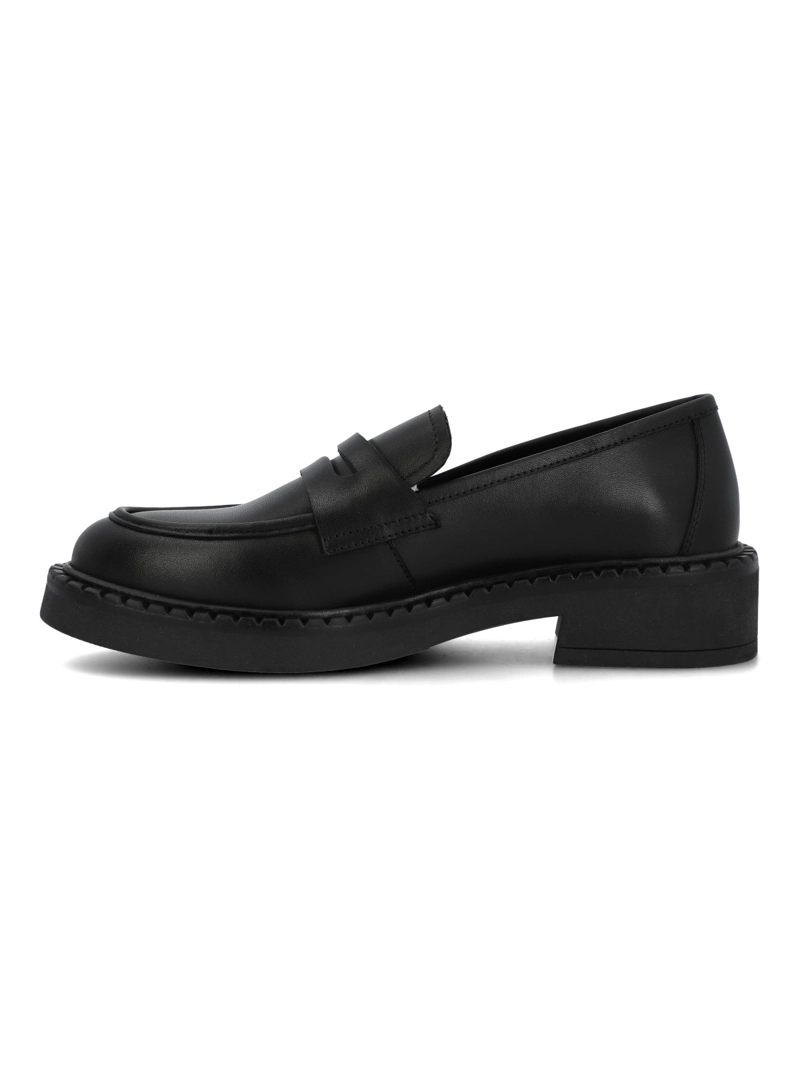 MOCASIN ESCOLAR CUERO NIÑA MANDY NEGRO HUSH PUPPIES KIDS - 6