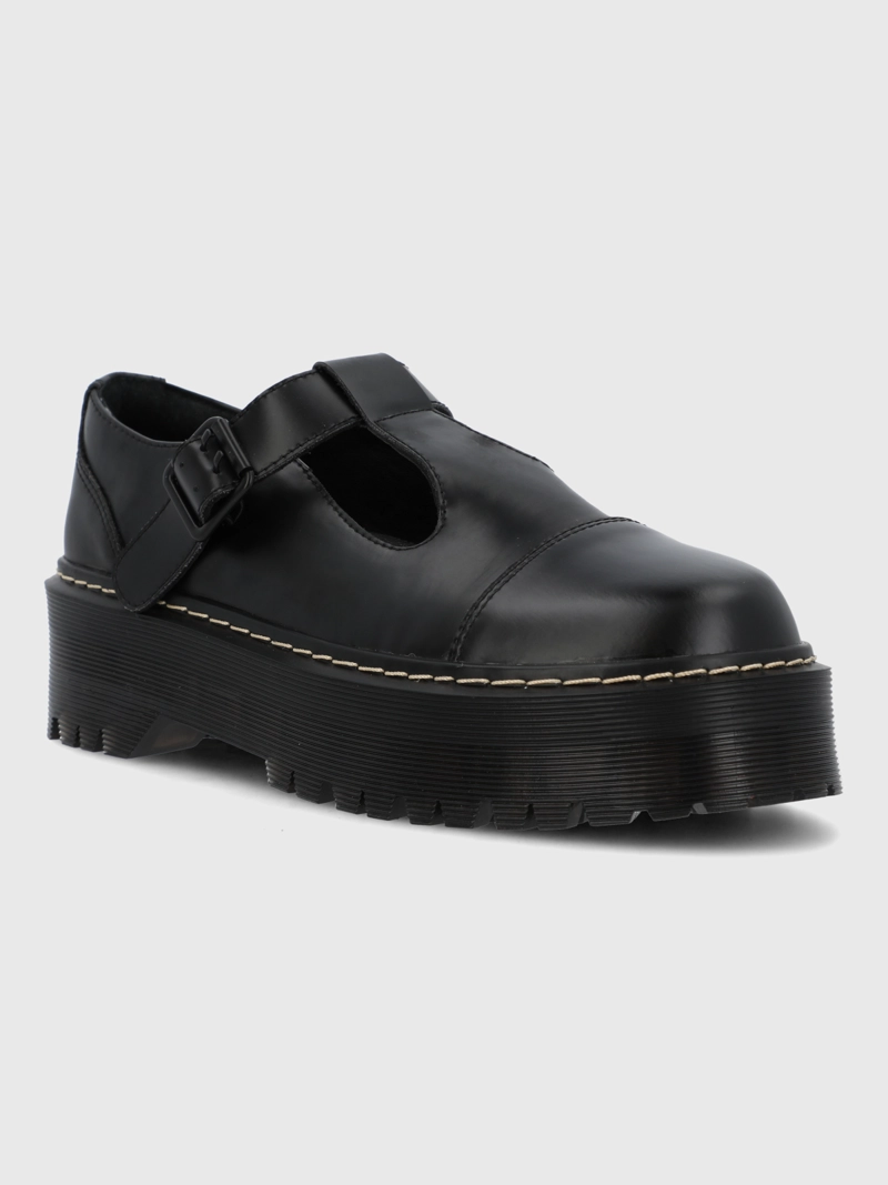 GUILLERMINA ESCOLAR CUERO NIÑA RITTA NEGRO HUSH PUPPIES KIDS - 1