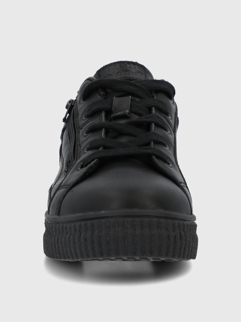 ZAPATILLA ESCOLAR CUERO NIÑO AKITA NEGRO HUSH PUPPIES KIDS - 4