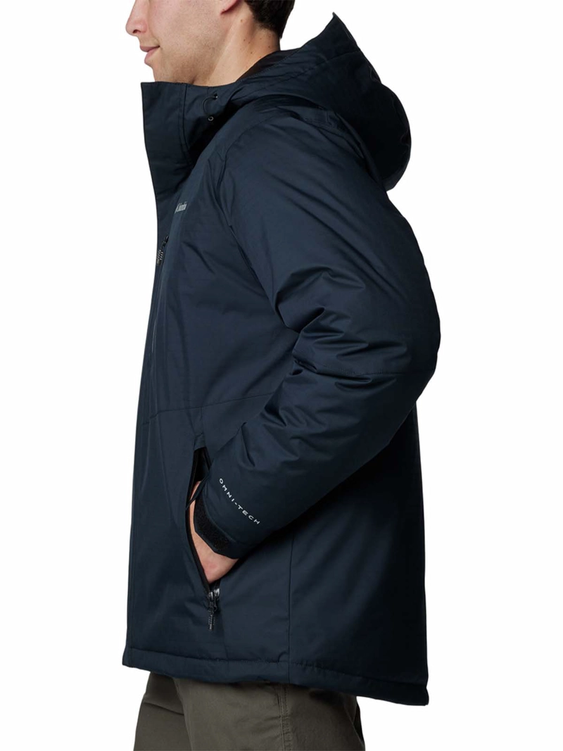 PARKA IMPERMEABLE HOMBRE OAK HARBOR II NEGRO COLUMBIA - 2