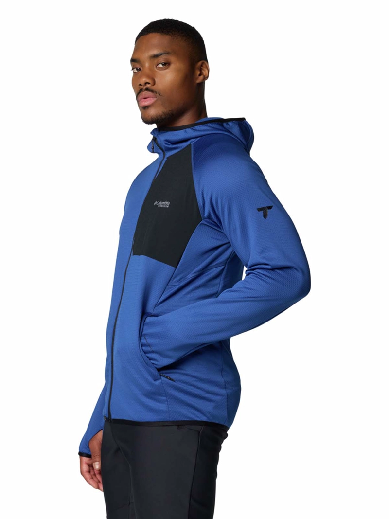 POLAR HOMBRE TRIPLE CANYON GRID AZUL COLUMBIA - 2