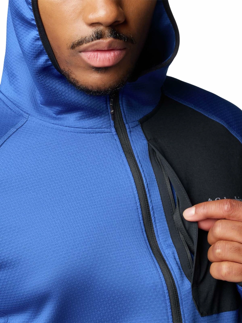 POLAR HOMBRE TRIPLE CANYON GRID AZUL COLUMBIA - 7
