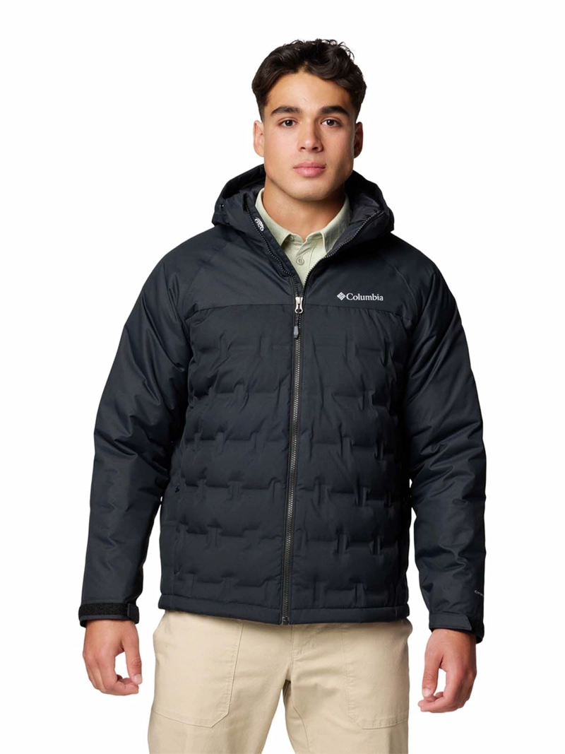PARKA IMPERMEABLE HOMBRE GRAND TREK III NEGRO COLUMBIA - 1