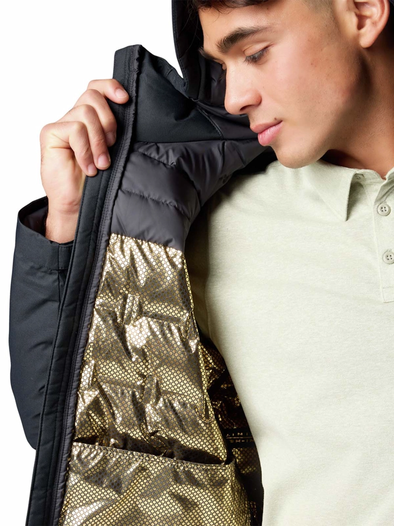 PARKA IMPERMEABLE HOMBRE GRAND TREK III NEGRO COLUMBIA - 5