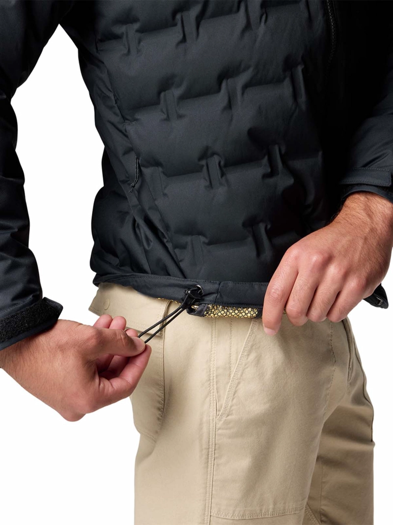 PARKA IMPERMEABLE HOMBRE GRAND TREK III NEGRO COLUMBIA - 6