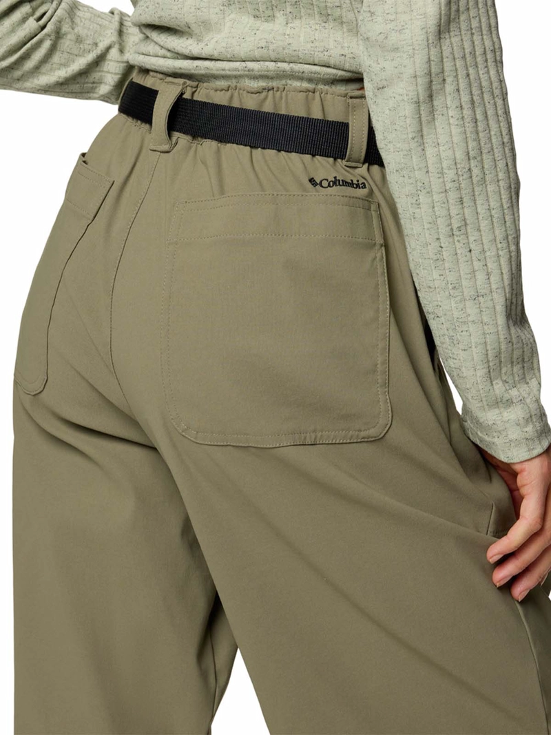 PANTALON MUJER BREA FALLS NYLON GRIS COLUMBIA - 5