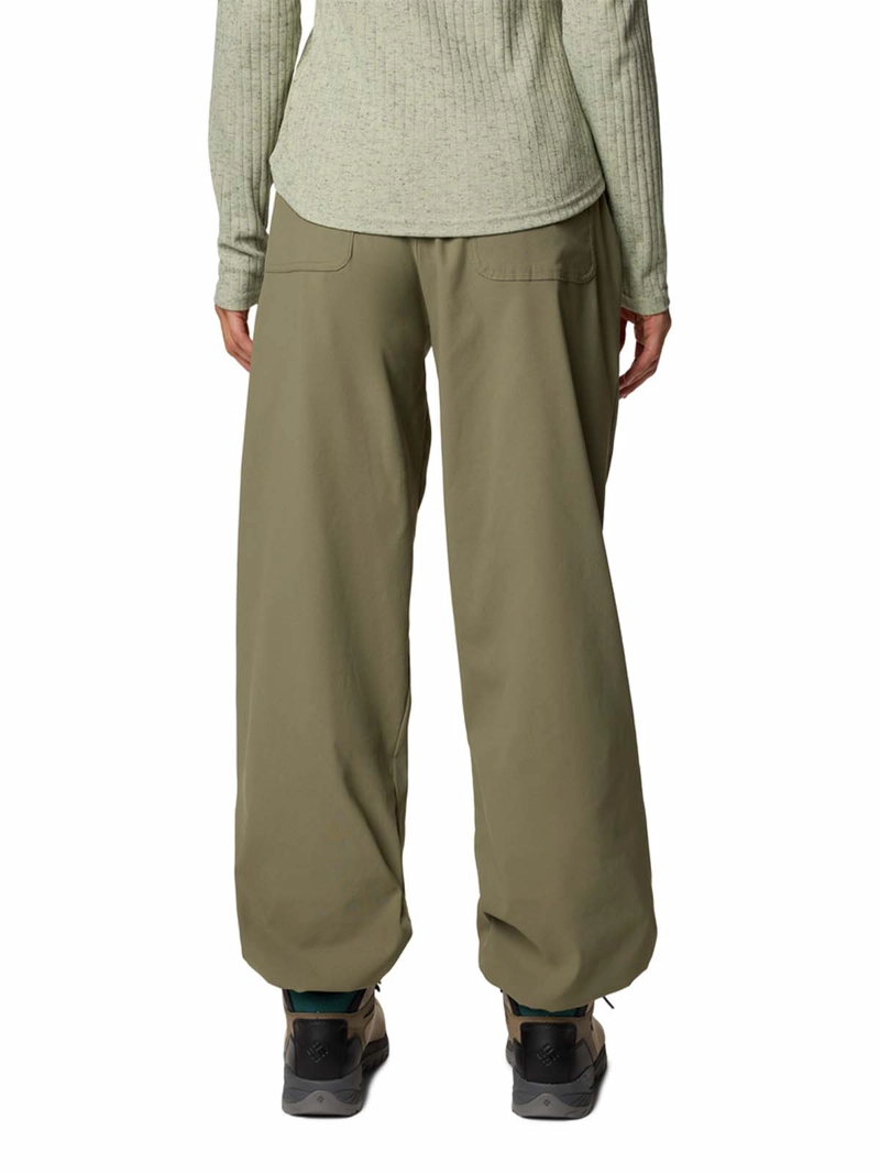 PANTALON MUJER BREA FALLS NYLON GRIS COLUMBIA - 7