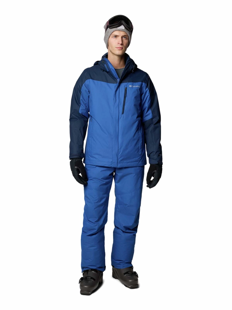 PARKA IMPERMEABLE HOMBRE WHIRLIBIRD V SKI AZUL COLUMBIA - 1