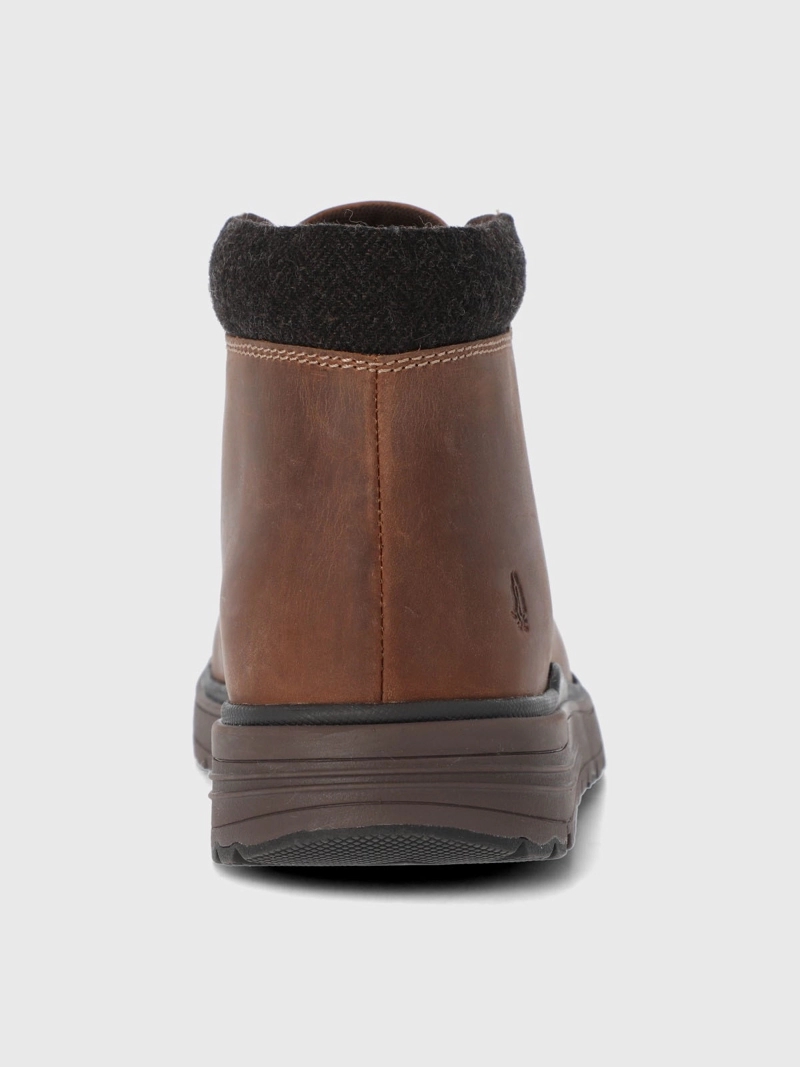 BOTIN CUERO HOMBRE JORANO CAFE  HUSH PUPPIES - 7