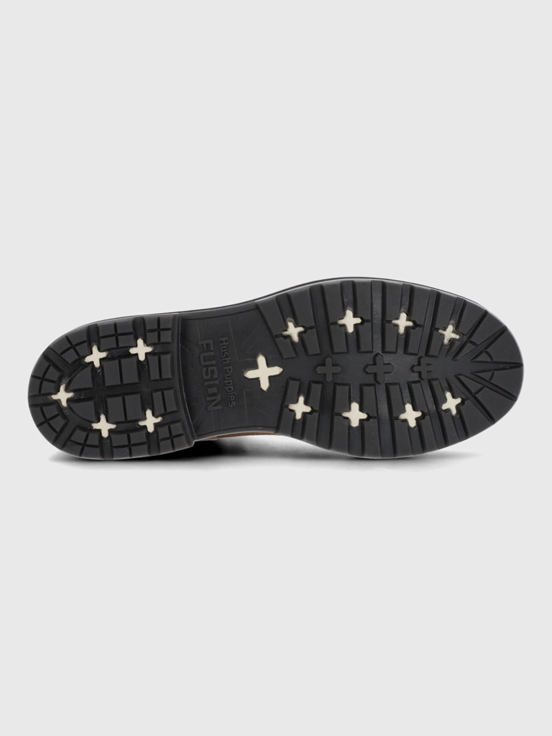 BOTIN CUERO HOMBRE TERZO CAFE  HUSH PUPPIES - 8