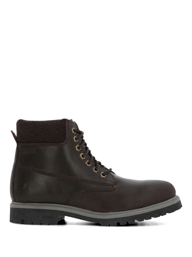 BOTIN CUERO HOMBRE NEGAM CAFE  HUSH PUPPIES - 2