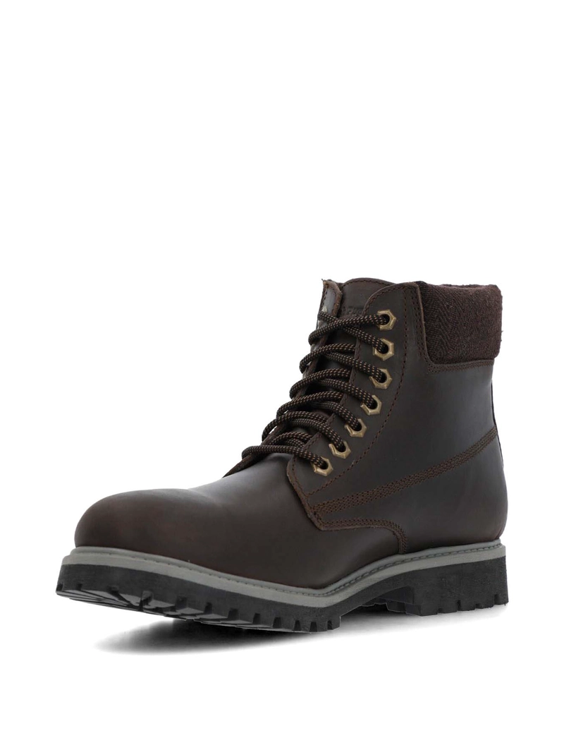 BOTIN CUERO HOMBRE NEGAM CAFE  HUSH PUPPIES - 6