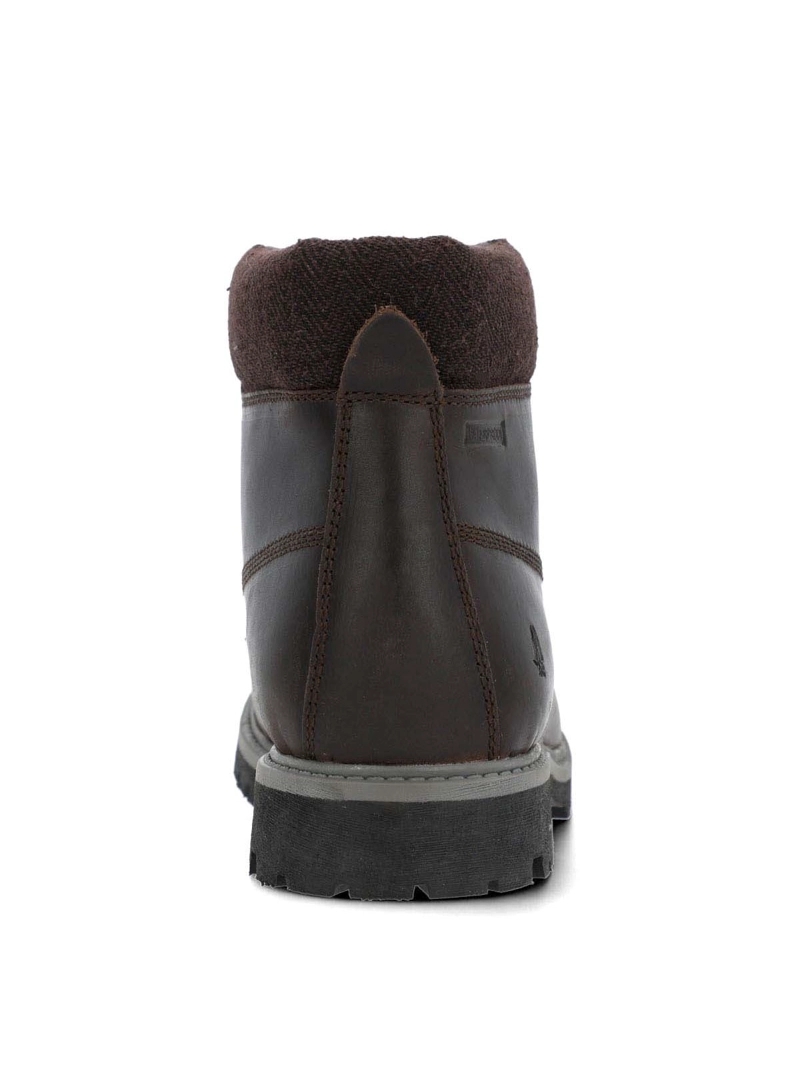 BOTIN CUERO HOMBRE NEGAM CAFE  HUSH PUPPIES - 7