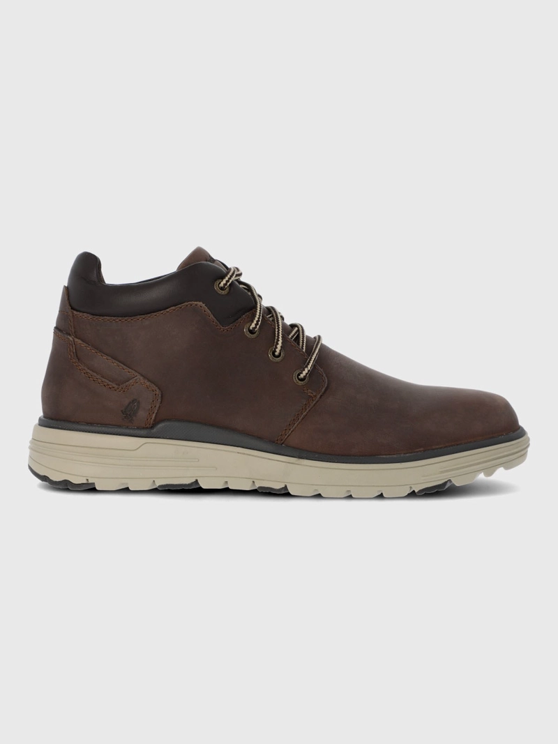BOTIN CUERO HOMBRE WILLIAM CAFE  HUSH PUPPIES - 2
