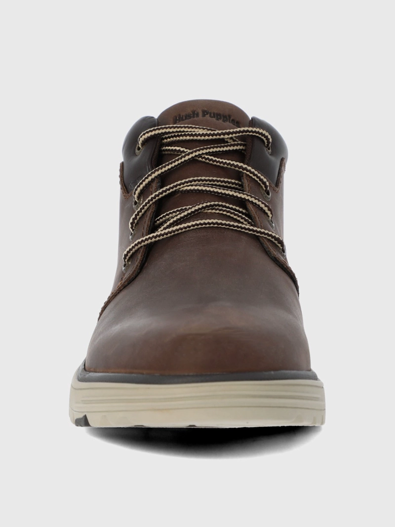 BOTIN CUERO HOMBRE WILLIAM CAFE  HUSH PUPPIES - 4