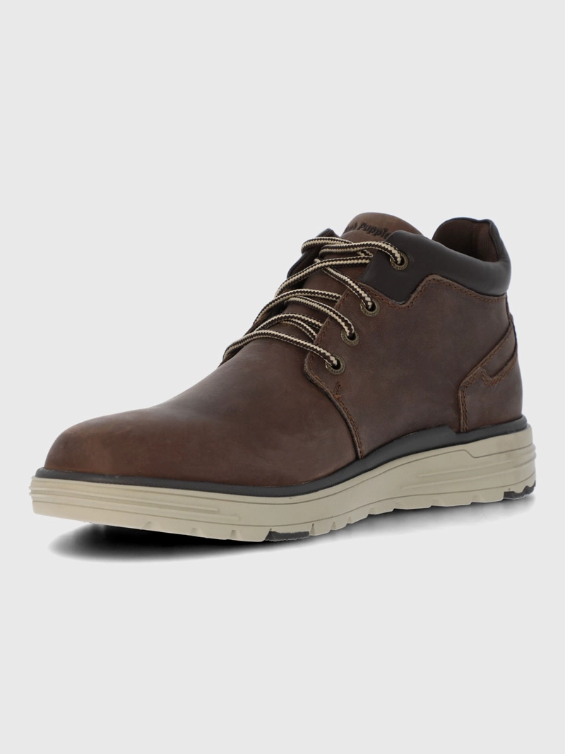 BOTIN CUERO HOMBRE WILLIAM CAFE  HUSH PUPPIES - 6