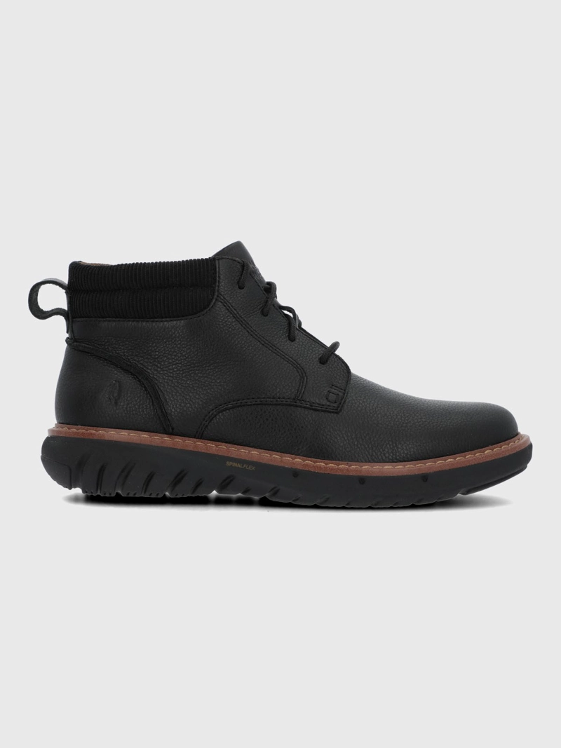 BOTIN CUERO HOMBRE SMART LACE BOOT NEGRO HUSH PUPPIES - 2
