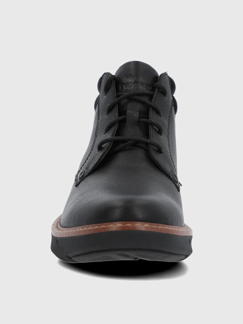 BOTIN CUERO HOMBRE SMART LACE BOOT NEGRO HUSH PUPPIES - 4