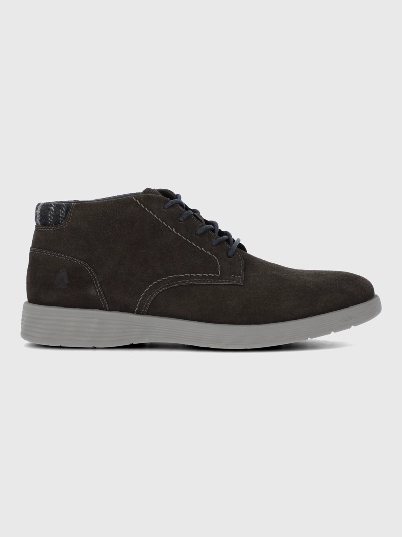 BOTIN CUERO HOMBRE SPINAL CITY GRIS HUSH PUPPIES - 2