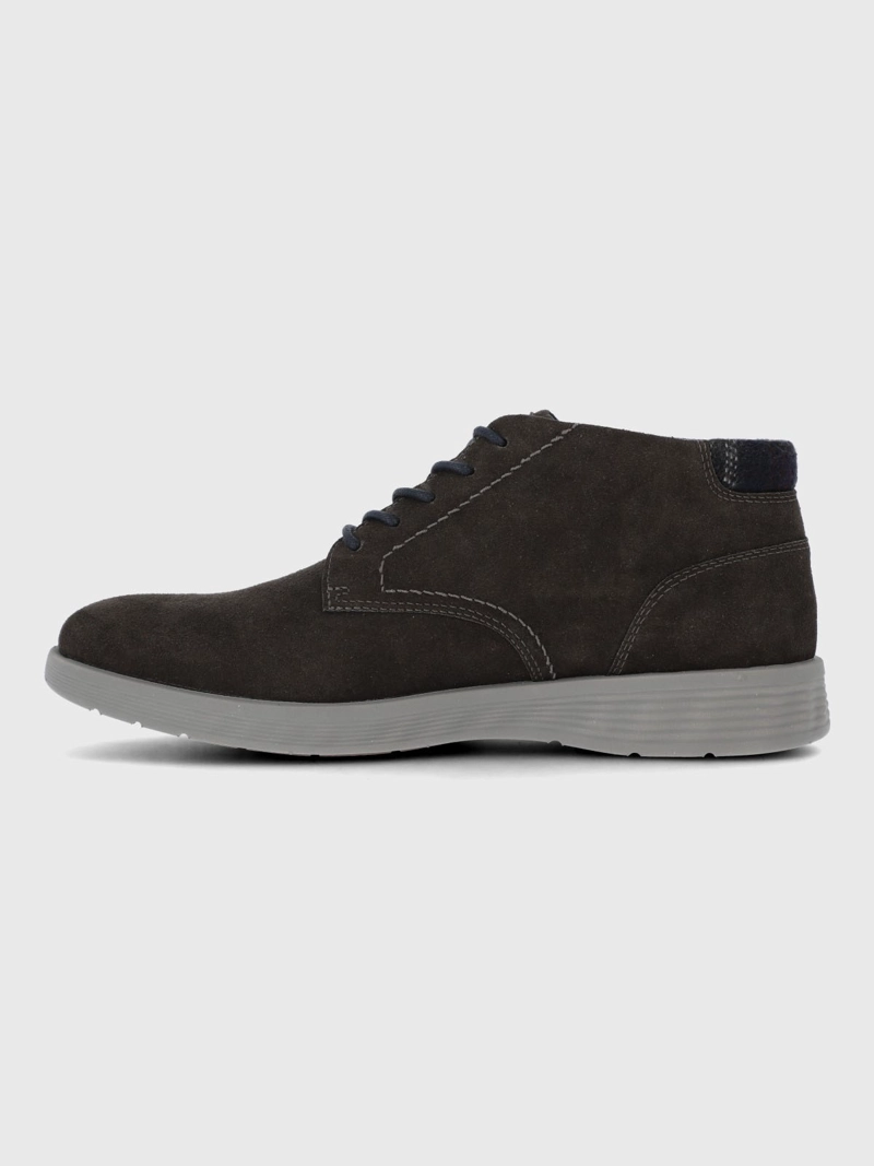 BOTIN CUERO HOMBRE SPINAL CITY GRIS HUSH PUPPIES - 5