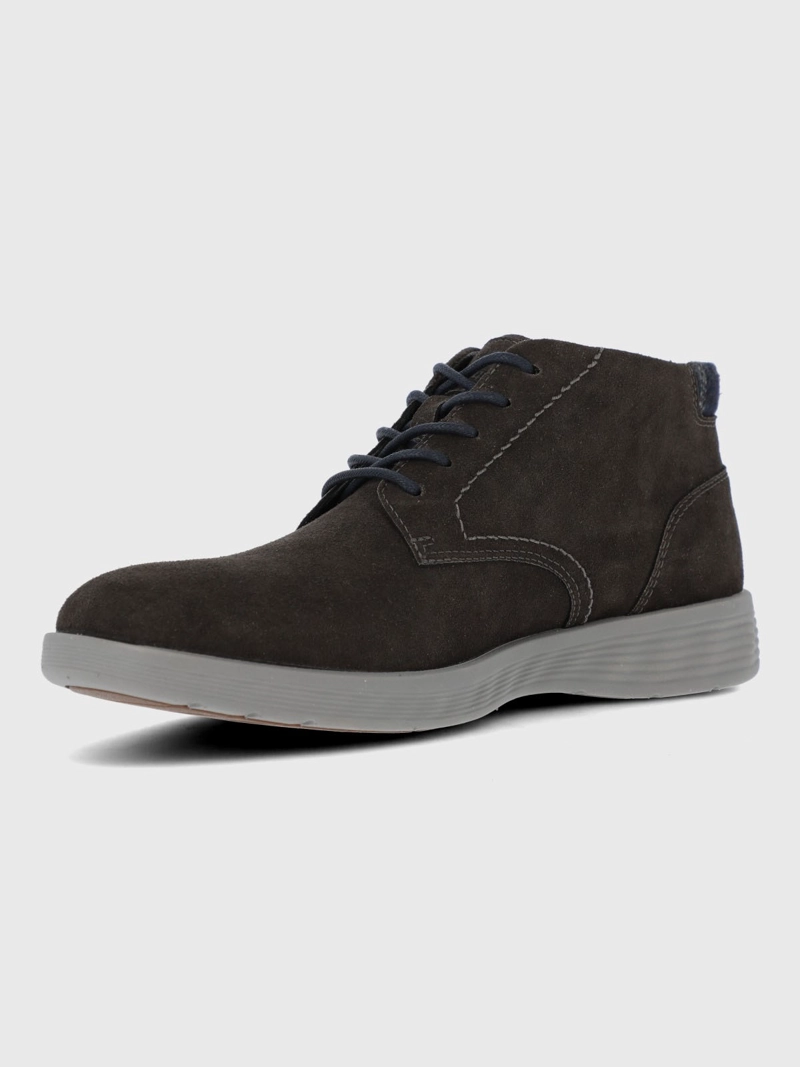 BOTIN CUERO HOMBRE SPINAL CITY GRIS HUSH PUPPIES - 6