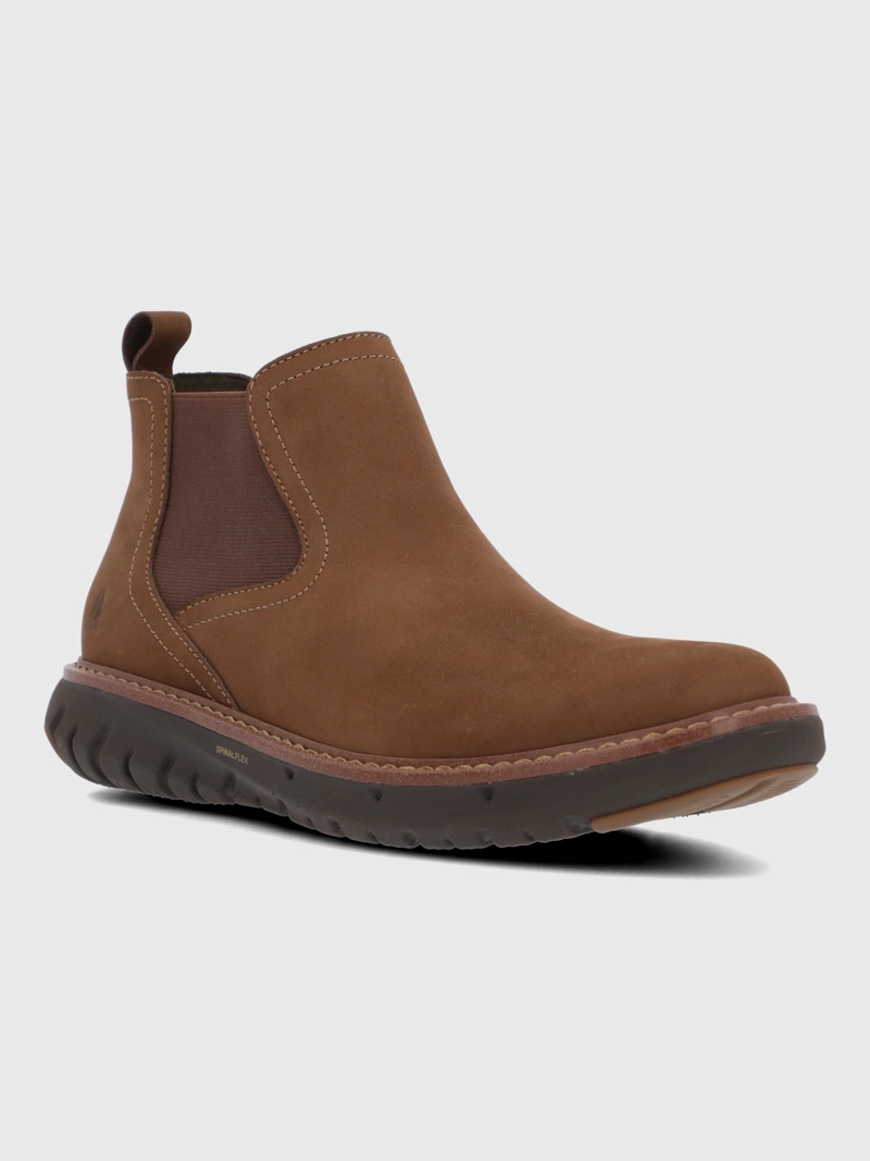 BOTIN CUERO HOMBRE SMART CHELSEA CAFE  HUSH PUPPIES - 1