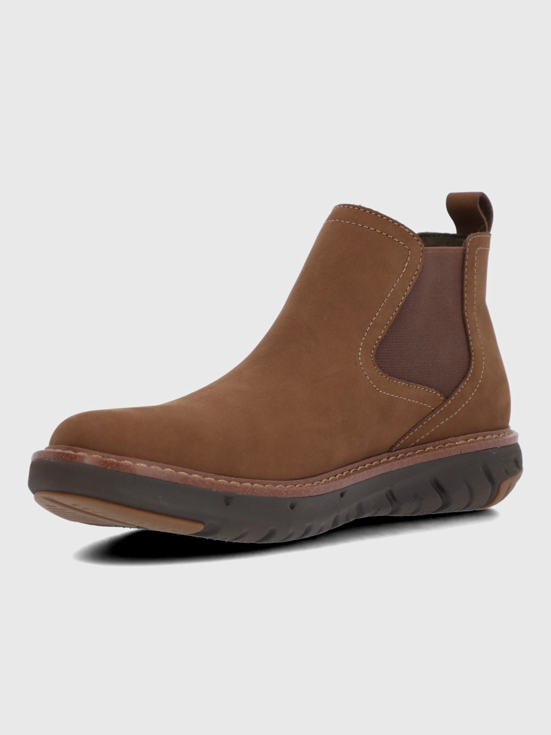 BOTIN CUERO HOMBRE SMART CHELSEA CAFE  HUSH PUPPIES - 6