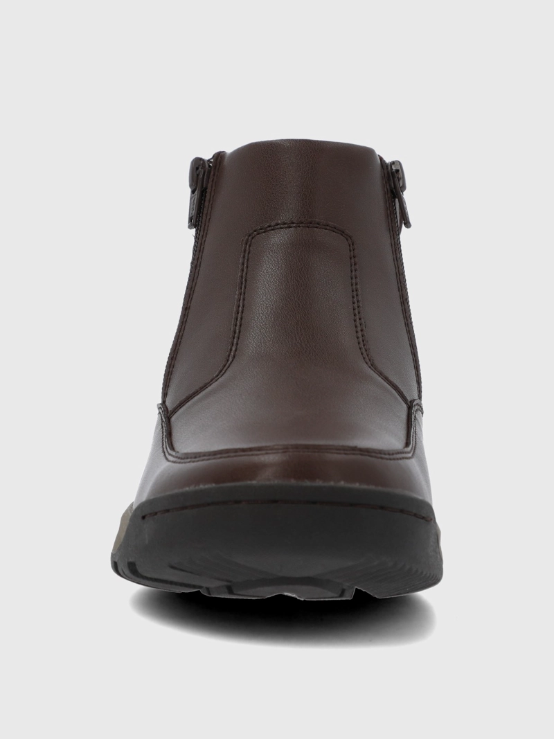 BOTIN CUERO HOMBRE CHIEF CAFE  HUSH PUPPIES - 4