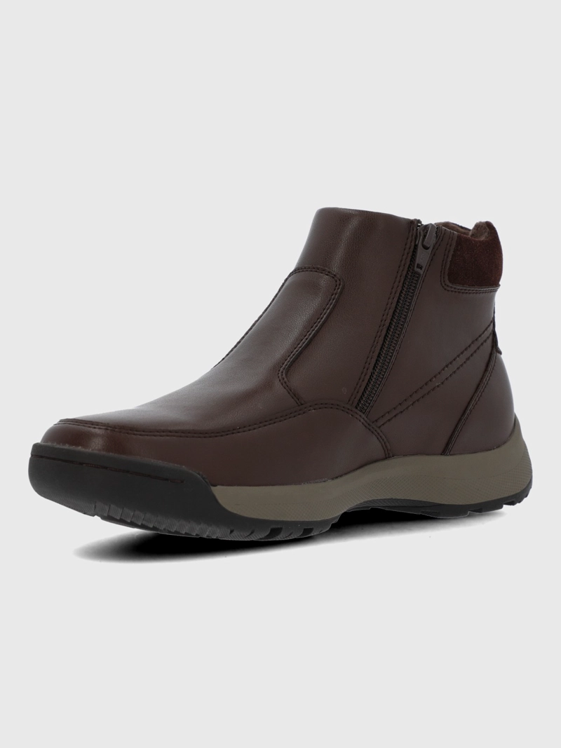 BOTIN CUERO HOMBRE CHIEF CAFE  HUSH PUPPIES - 6