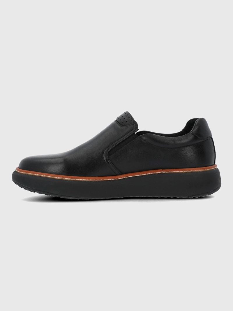 SLIP ON CUERO HOMBRE LITE G NEGRO HUSH PUPPIES - 2