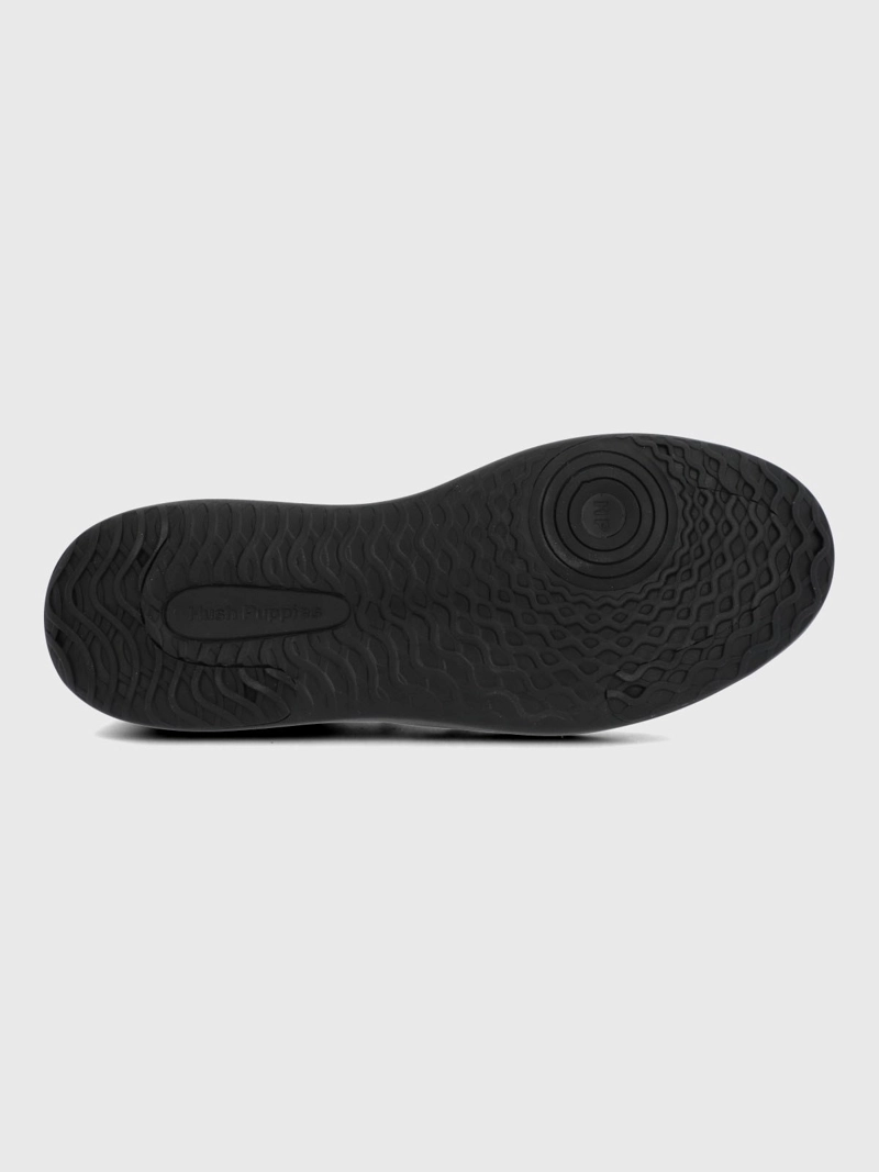 SLIP ON CUERO HOMBRE LITE G NEGRO HUSH PUPPIES - 6