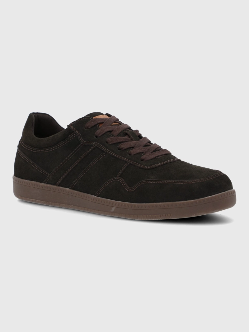 ZAPATILLA CUERO HOMBRE MARE VERDE HUSH PUPPIES - 1