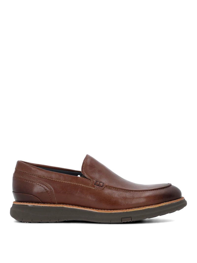 MOCASIN CUERO HOMBRE SAMAR CAFE  HUSH PUPPIES - 2