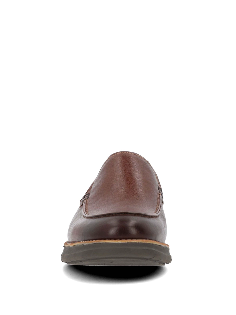 MOCASIN CUERO HOMBRE SAMAR CAFE  HUSH PUPPIES - 4