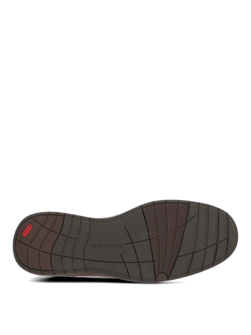 MOCASIN CUERO HOMBRE SAMAR CAFE  HUSH PUPPIES - 8