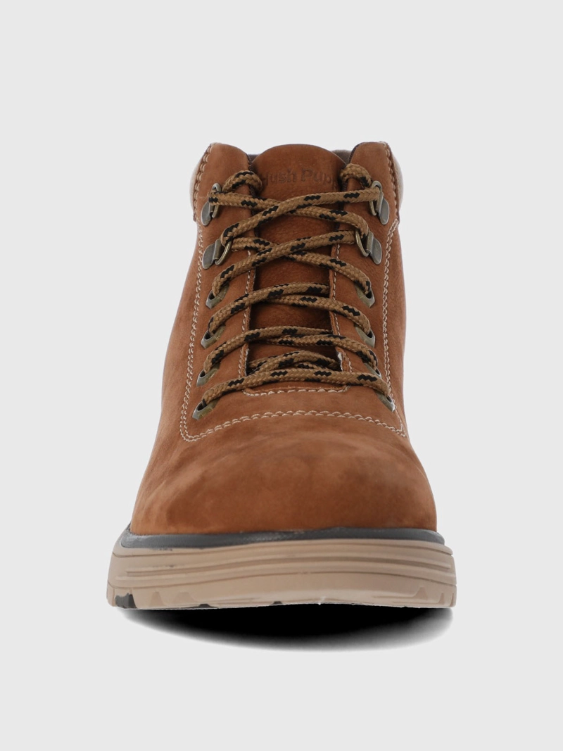 BOTIN CUERO HOMBRE JORANO CAFE  CLARO HUSH PUPPIES - 4