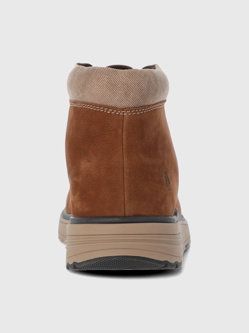 BOTIN CUERO HOMBRE JORANO CAFE  CLARO HUSH PUPPIES - 7