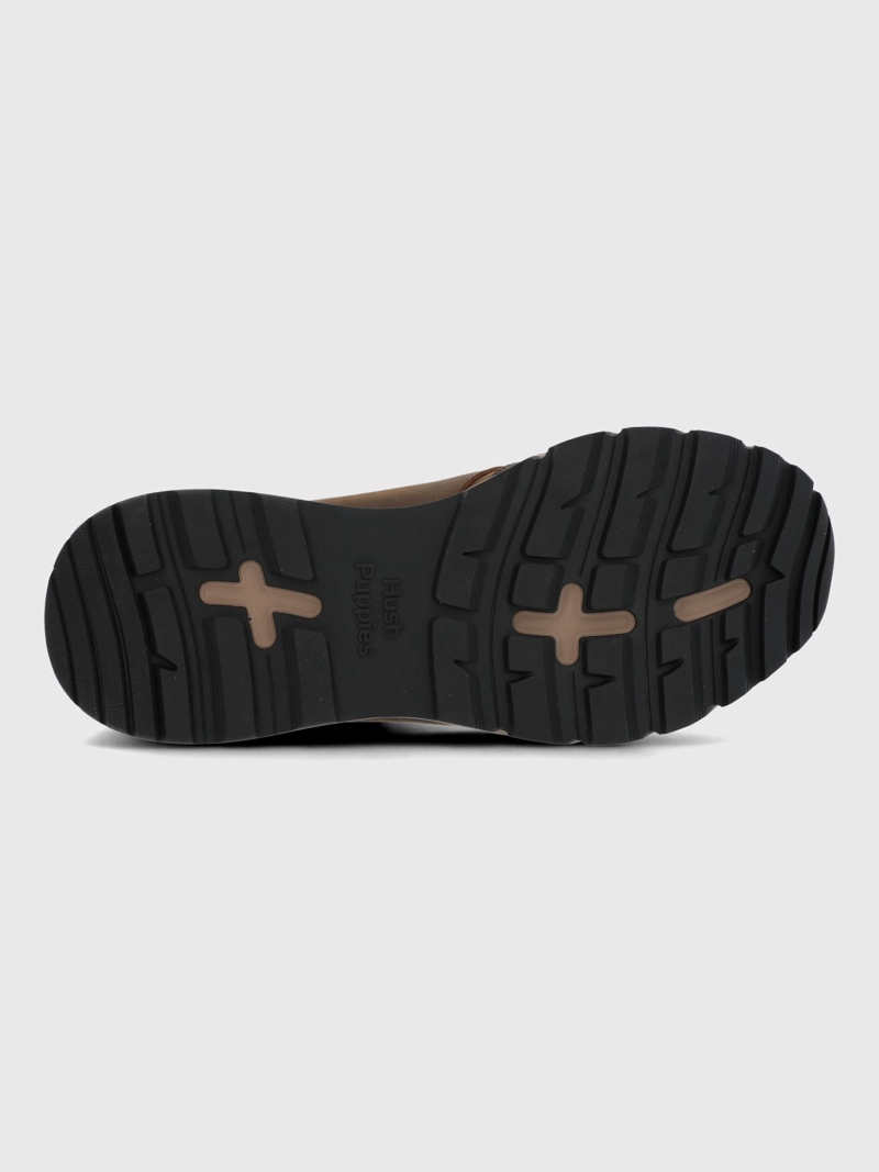 BOTIN CUERO HOMBRE GAVIER CAFE  HUSH PUPPIES - 8