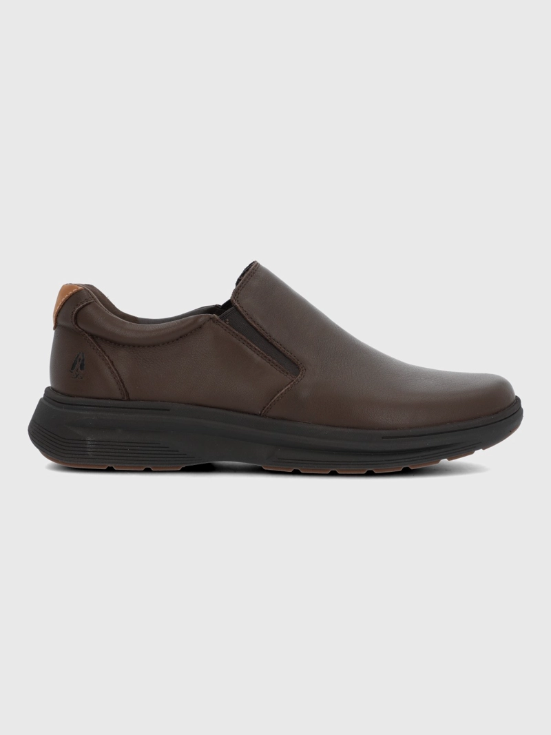 SLIP ON CUERO HOMBRE HUNT II CAFE  HUSH PUPPIES - 2