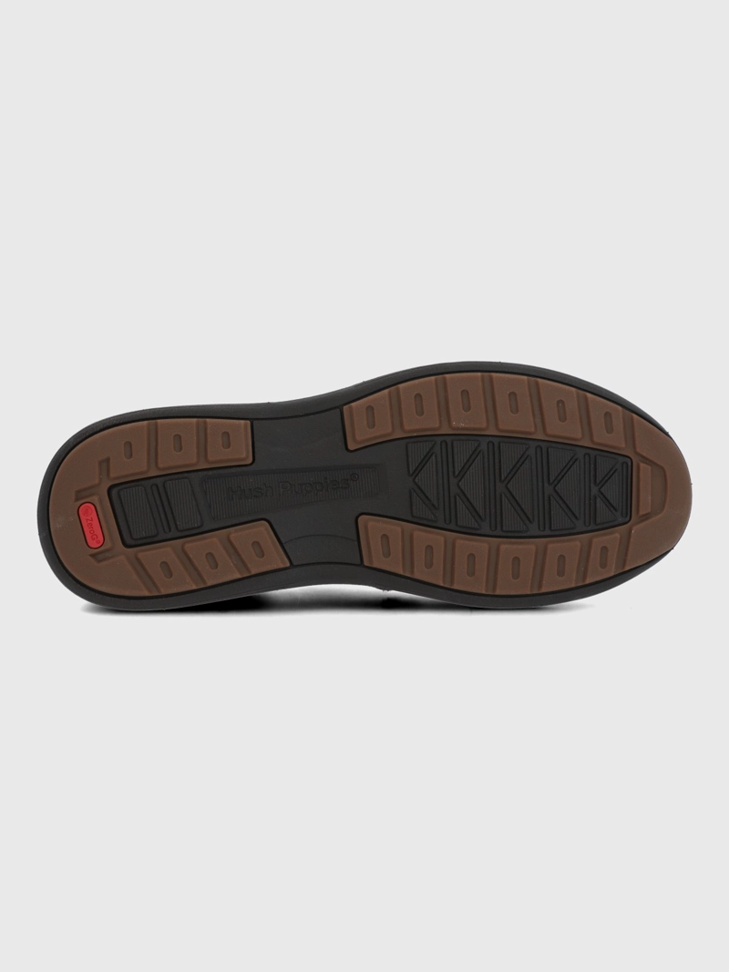 SLIP ON CUERO HOMBRE HUNT II CAFE  HUSH PUPPIES - 8