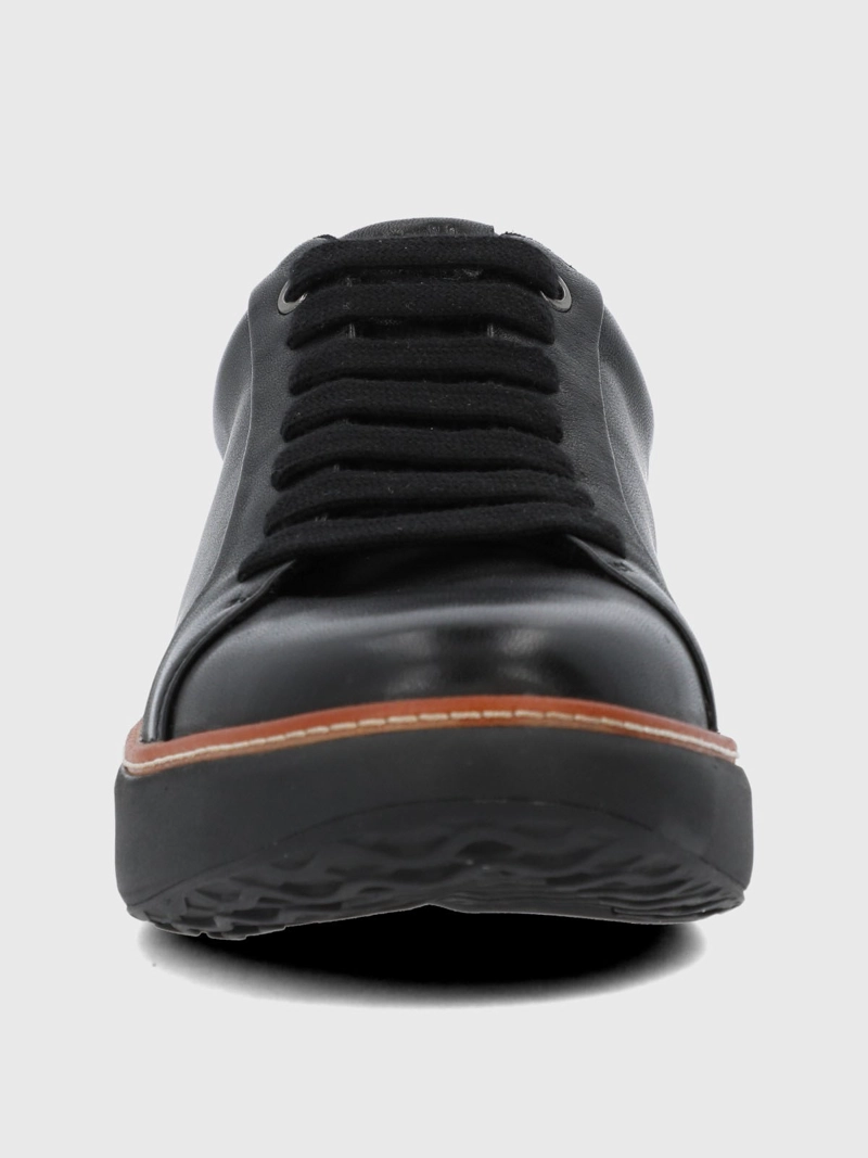 ZAPATILLA CUERO HOMBRE FORCE G NEGRA HUSH PUPPIES - 1